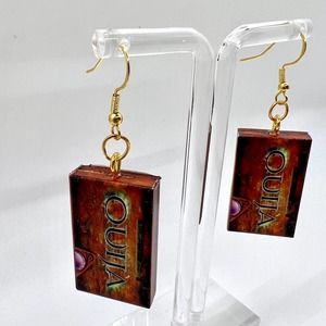 Ouija Board Earrings - Game Earrings - Halloween Earrings - Supernatural Earring